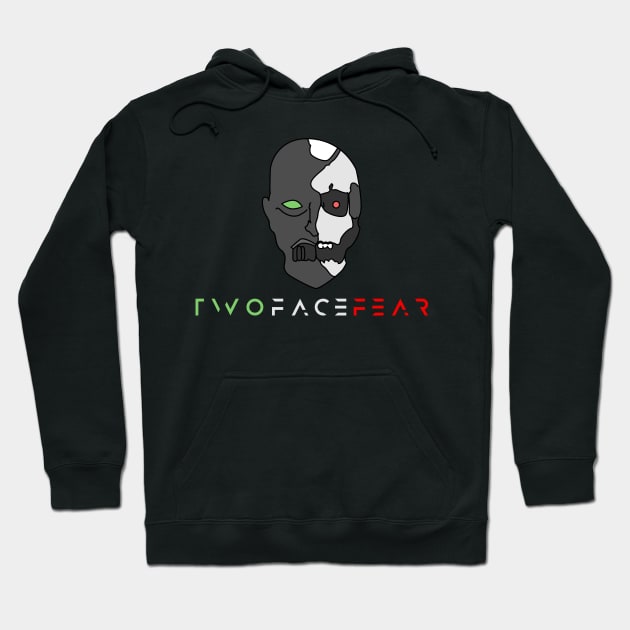 Simplified Face Logo Hoodie by TwoFaceFear's Place